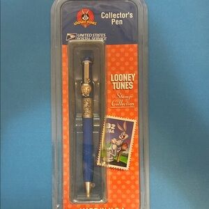 Looney Tunes Collector's Blue & Gold Pen